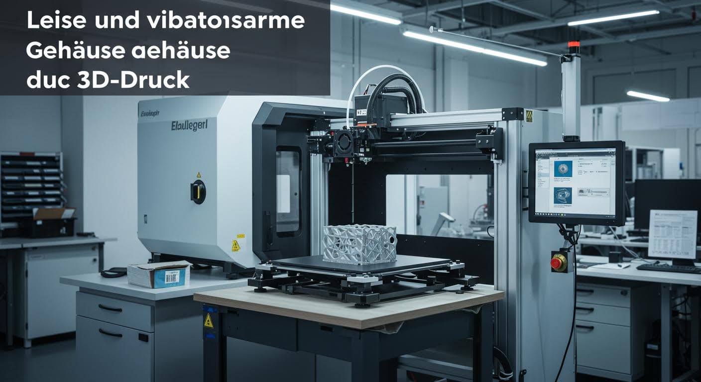 Leise und vibrationsarme Gehäuse durch 3D-Druck