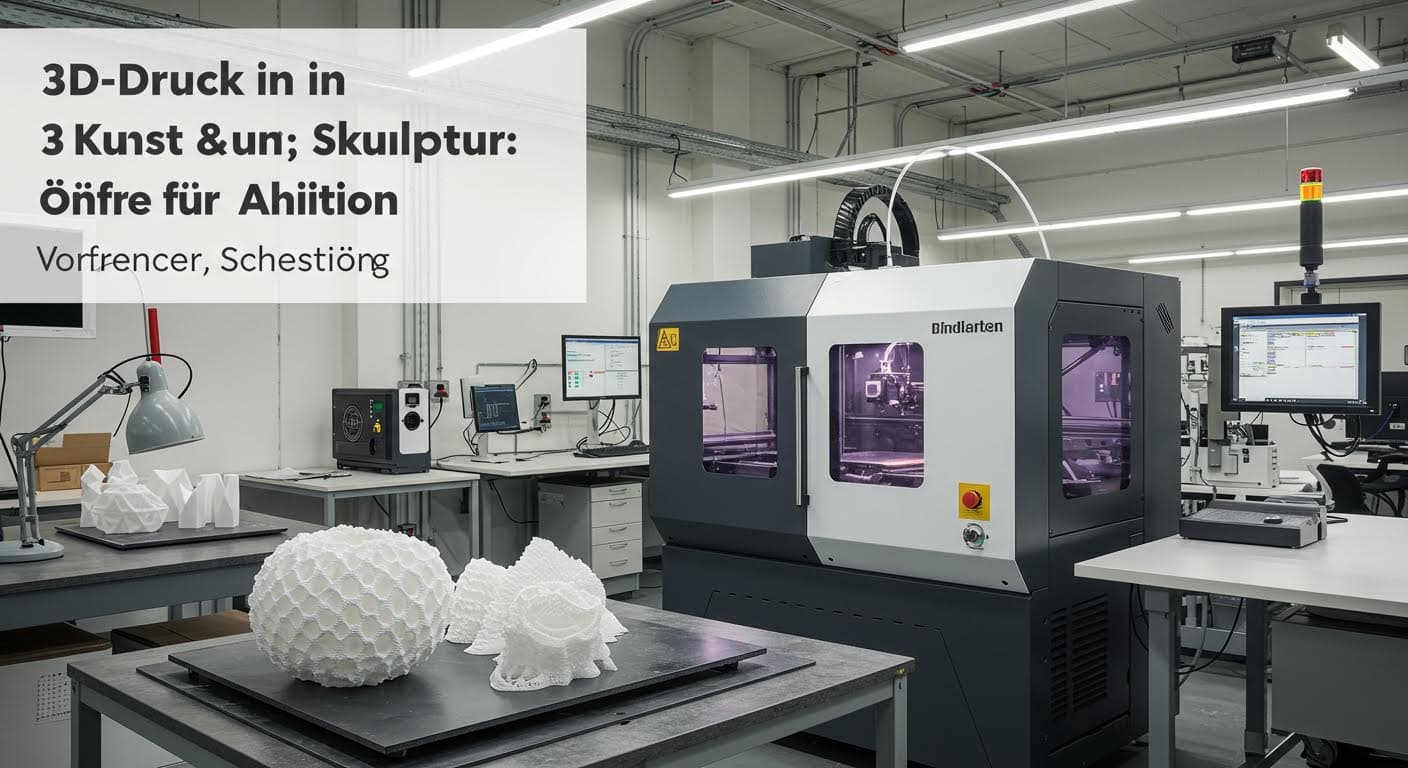 3D-Druck in Kunst & Skulptur: Oberflächen für Ausstellungen